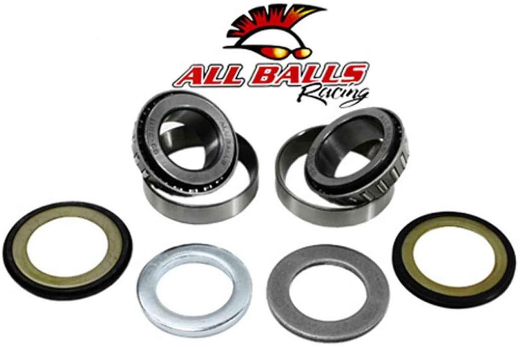 Комплект подшипников рулевой колонки Honda XL125 01-15, VT125 99-07 Allballs 22-1011