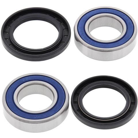 Комплект подшипников переднего колеса Kawasaki ZZR1200 02-05, ZRX1200R 01-05 Allballs 25-1102 (Ninja)