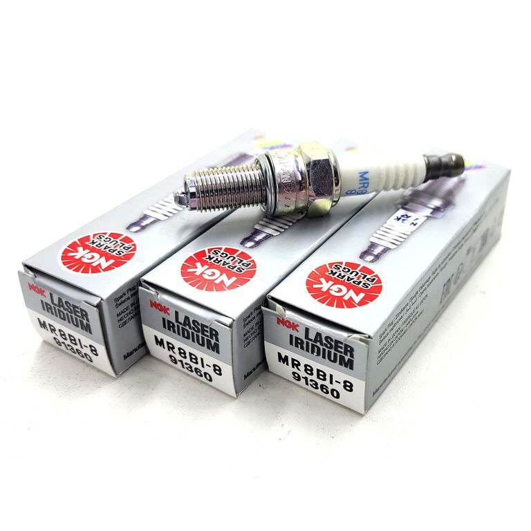 Свеча оригинал BRP 415129944/420897093 (NGK 91360 MR8BI-8) для BRP ROTAX 900 ACE (NGK Spark Plugs 900 ACE - MR8BI8)