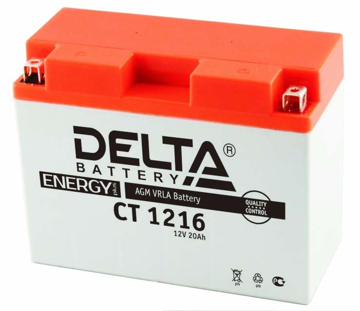 BRP CT1216 Аккумулятор мото Delta CT1216.1