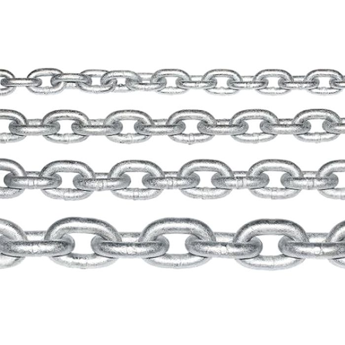 Цепь якорная 10мм DIN766, HDG(30м) CIM 0814-0710