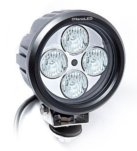 Фара светодиодная NANOLED 70W, SLIM круглая, 7 LED CREE X-ML, узкий луч, D150*85 мм NANOLED NL-1570DS