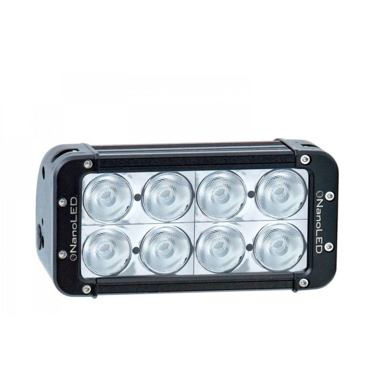 Фара светодиодная NANOLED 80W, EURO, 8 LED CREE X-ML, в два ряда, Euro? 198*100*93 мм NANOLED NL-2080E