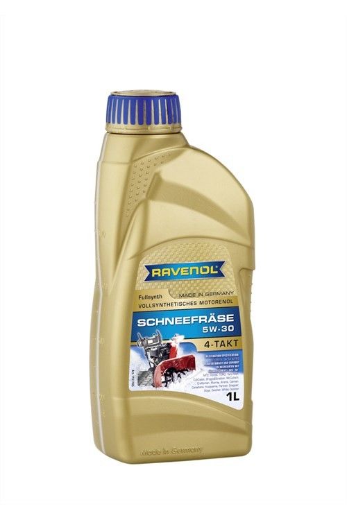 Масло моторное RAVENOL Schneefraese 4-Takt 5W-30 для 4-х такт. снегоуборочной техники (Синтетика) - 1 л. (4014835727311)