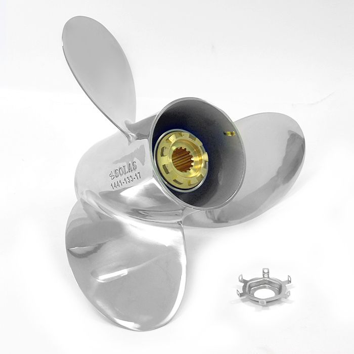 Винт гребной Solas 1441-133-17, 3x13 1/4x17 (R) SOLAS 1441-133-17 (48-16988A46)