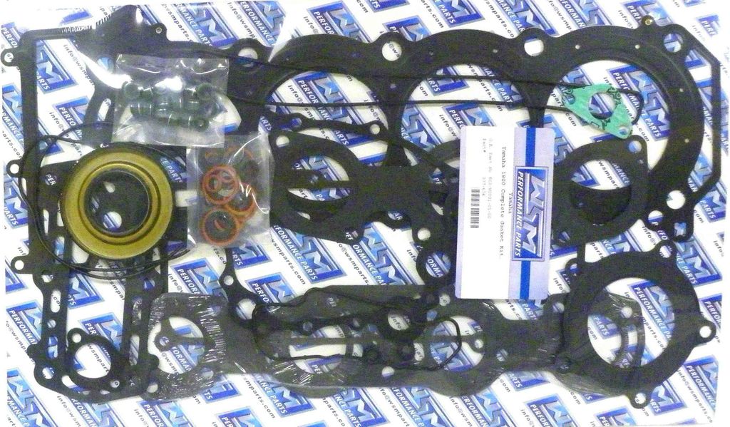 Полный к-т прокладок WSM 007-676 для Yamaha 1800SHO (2013-2016) WAVERUNNER FZR (2013) WAVERUNNER FZS (2013) (6CS-W0001-01-00, 6HL-W0001-00-00, 6HL-W0001-01-00, 6S5-W0001-04-00)