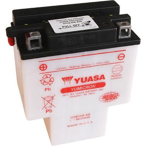 Аккумулятор YUASA HYB16A-AB